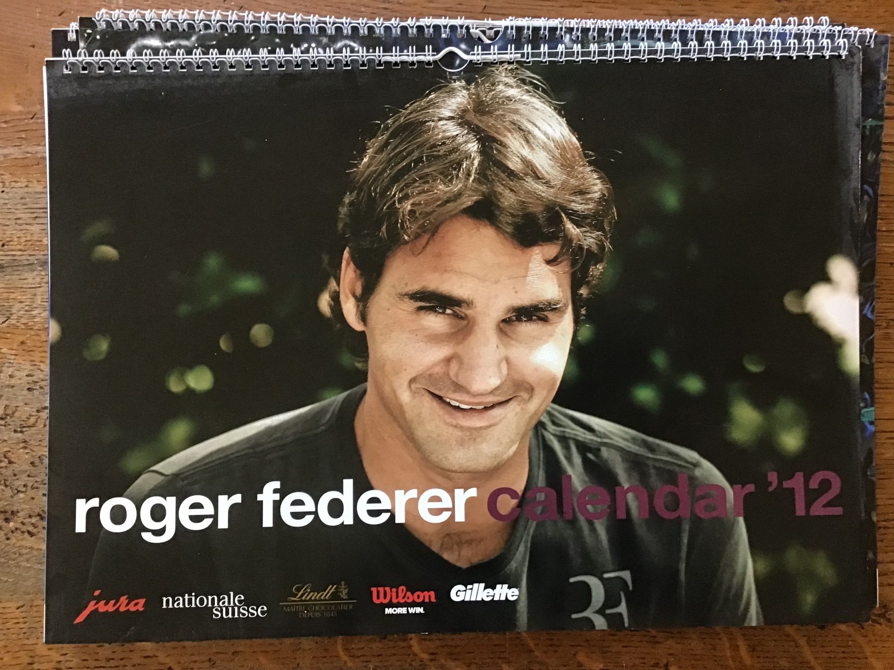 Calendari: Calendrier officiel Roger Federer 2012 – Usato da Fully venduto da Ruby97