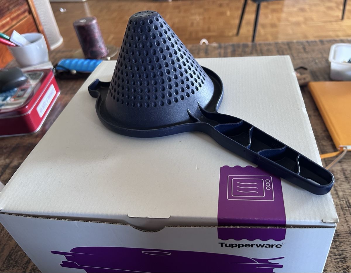 Tupperware Elettrodomestici da cucina: Tupperware Micro Fast Cooker et passoire – Nuovo e nell'imballaggio originale da confignon venduto da chachou79 1