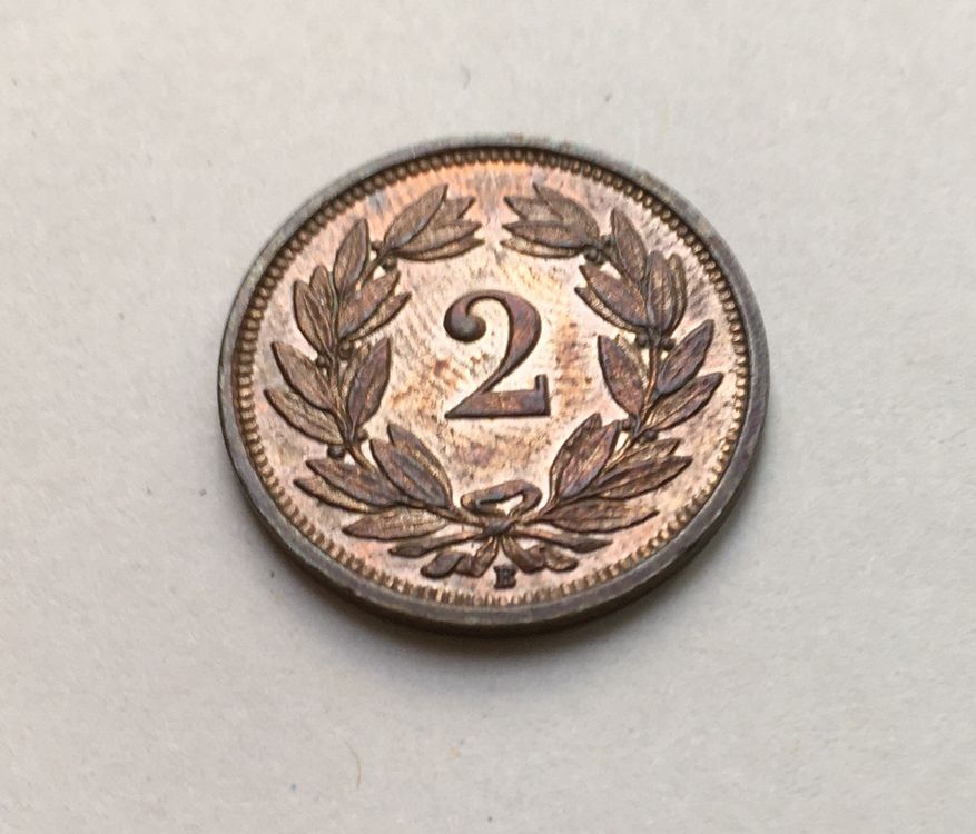1928 2 Rappen unz (Neu (gemäss Beschreibung)) in Kirchberg SG für CHF ...