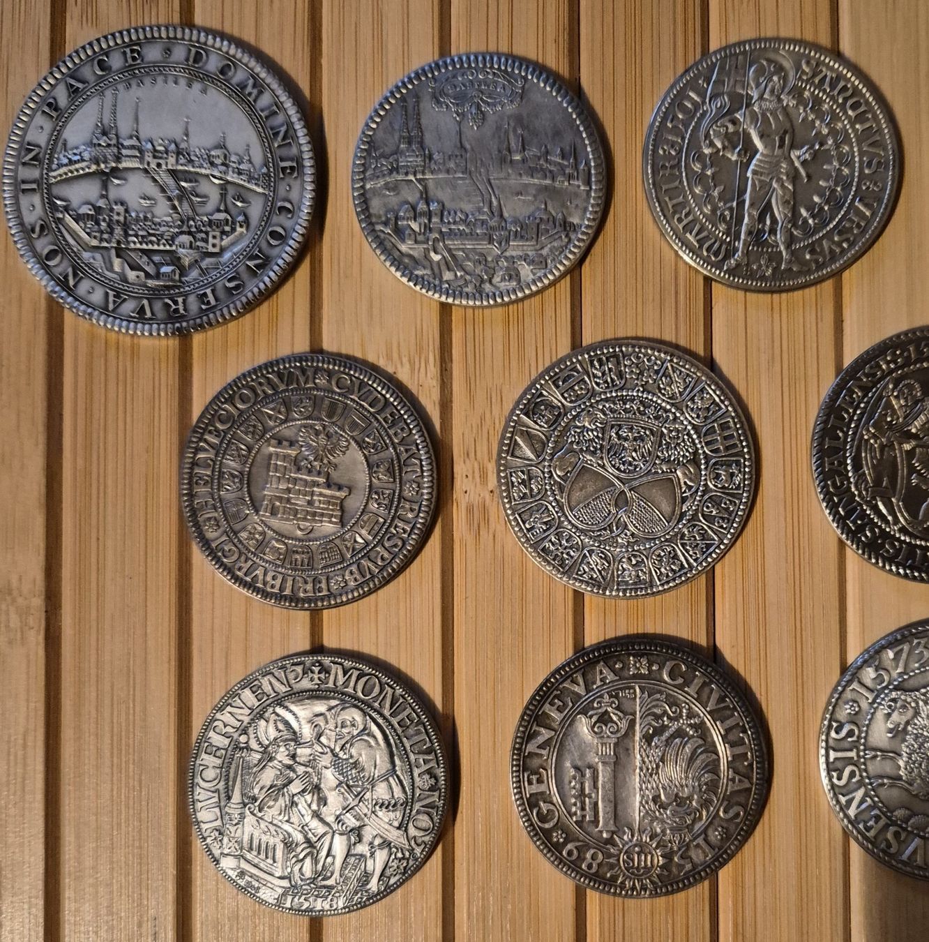 Alle Münzen: 13 historische Schweizer Münzen – Gebraucht aus Basel von Kurioses 2
