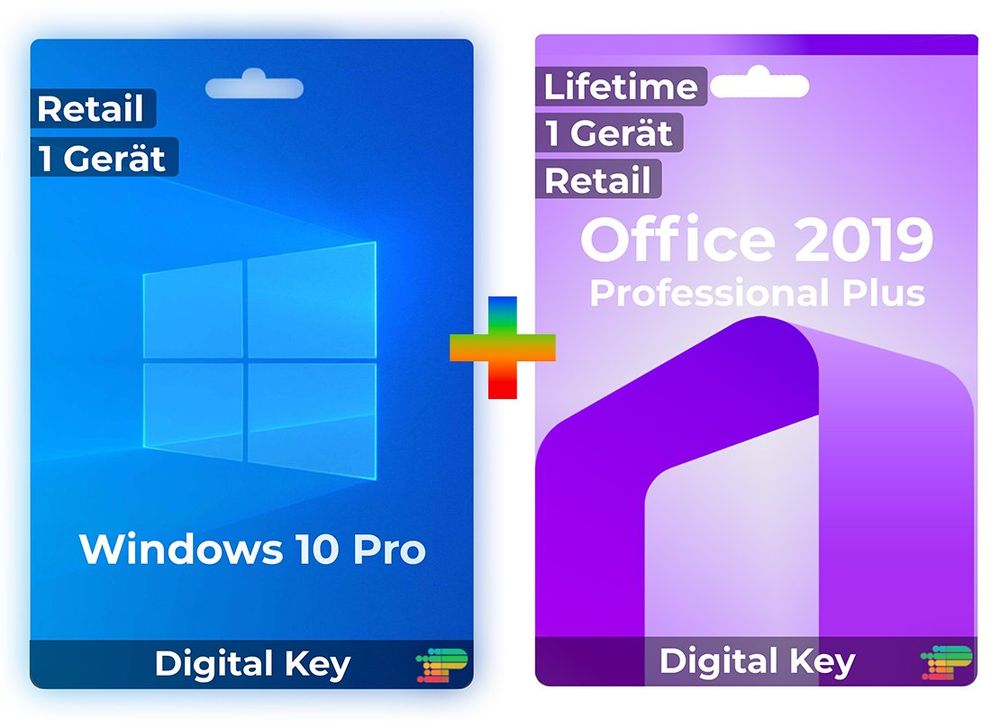 Office Pro Plus 2019 l Windows 10 Pro-Grosser Rabatt! (Gebraucht) in ...