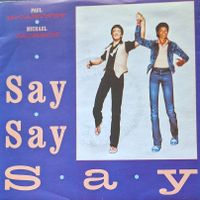 Vinyl-Single Paul McCartney/Michael Jackson - Say Say Say