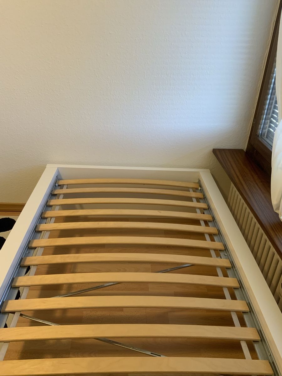 Ikea Betten: Malm Bett 90x200 weiss – Gebraucht aus Basel von mathias464 2