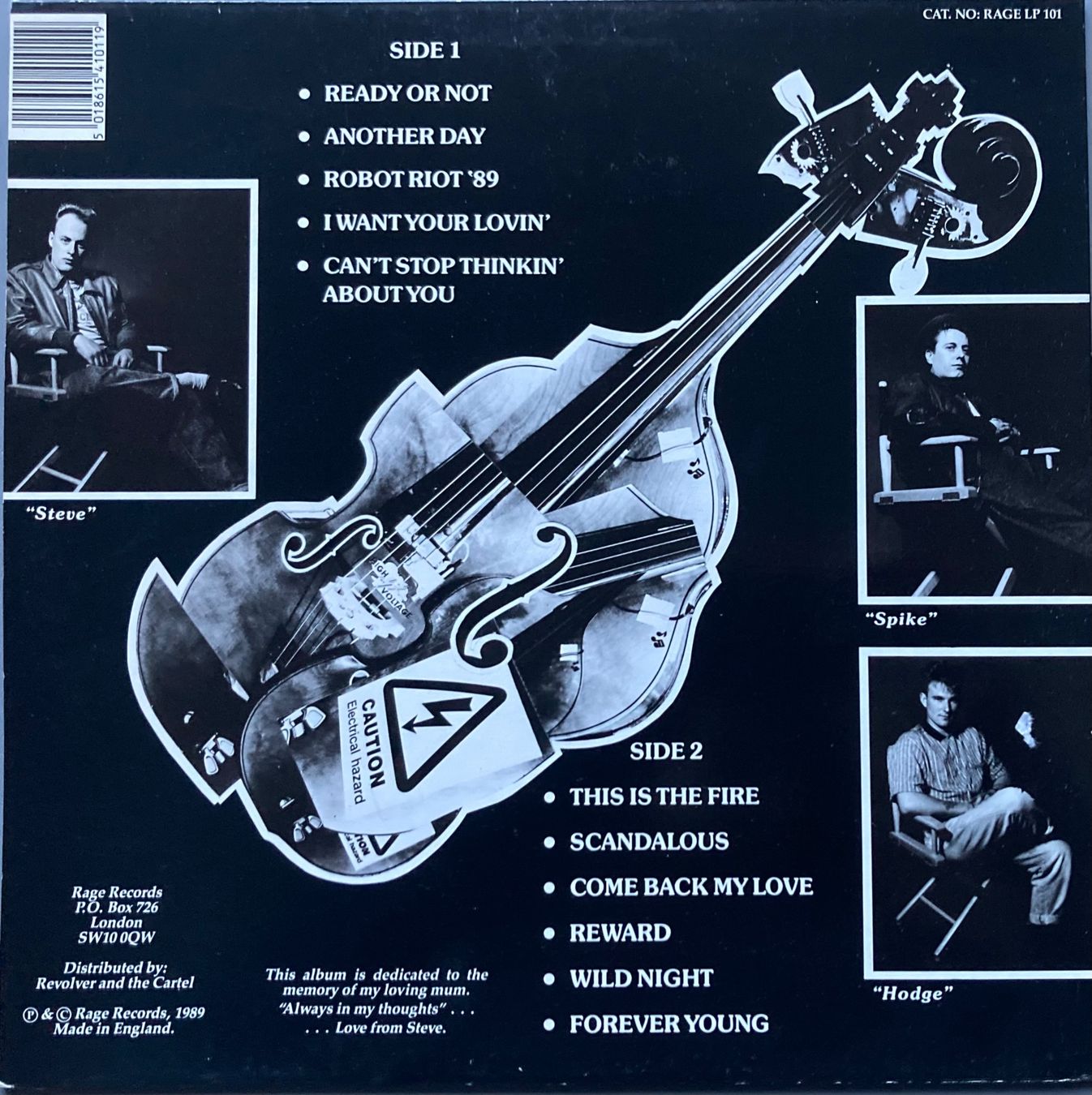 Vinyles: FRENZY - THIS IS THE FIRE – D'occasion à Poliez-Pittet par Newtown-Records 1