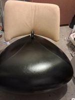 Pallone be LeoLux, in schwarz/gelb Leder,