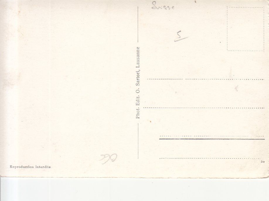 Cartoline postali: Neuchâtel ca. 1940 – Usato da Bürglen TG venduto da StampGraf 1