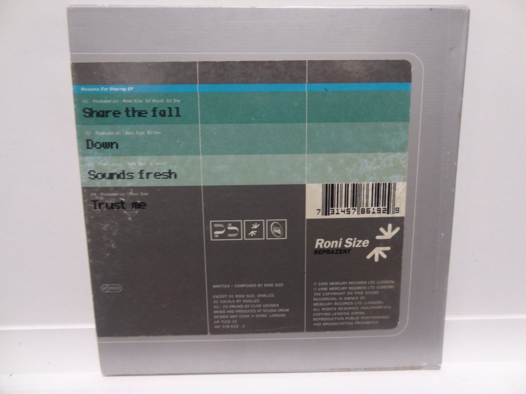 CDs: Roni Size Ep – Gebraucht aus luzern von musicandart 1