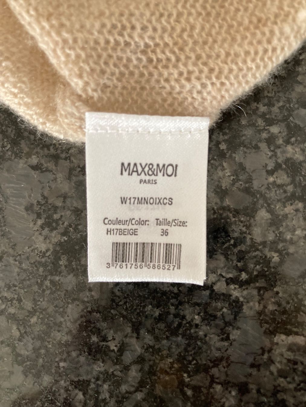 Max & Moi Maglioni & Felpe: Max&Moi, Pullover, 100% Kaschmir, Gr. 36, beige – Nuovo (secondo la descrizione) da Oberengstringen venduto da Darea 4