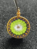 Vintage Murano Millefiori Pendant 