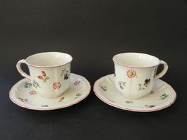 2 Tassensets * PETIT FLEUR * von Villeroy & Boch