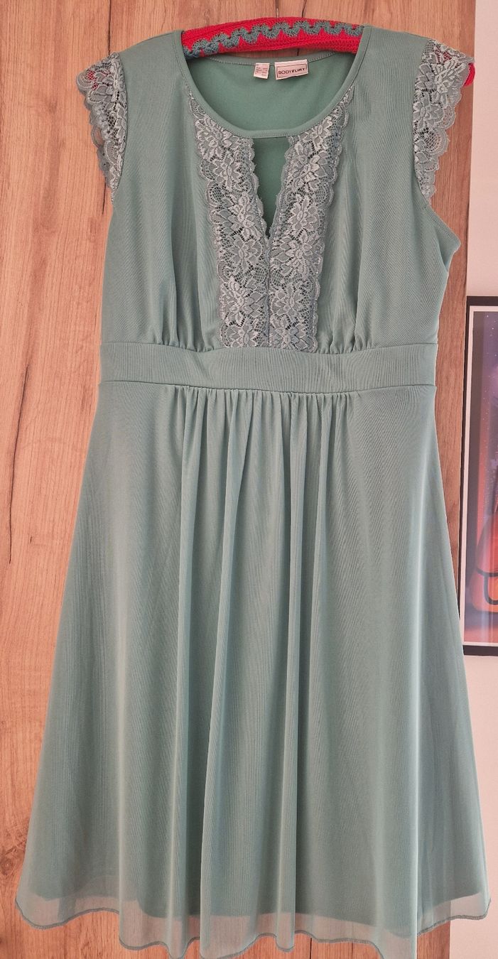 Vestiti: Bodyflirt Kleid 40/42 mint – Usato da Lichtensteig venduto da Cocabana_16