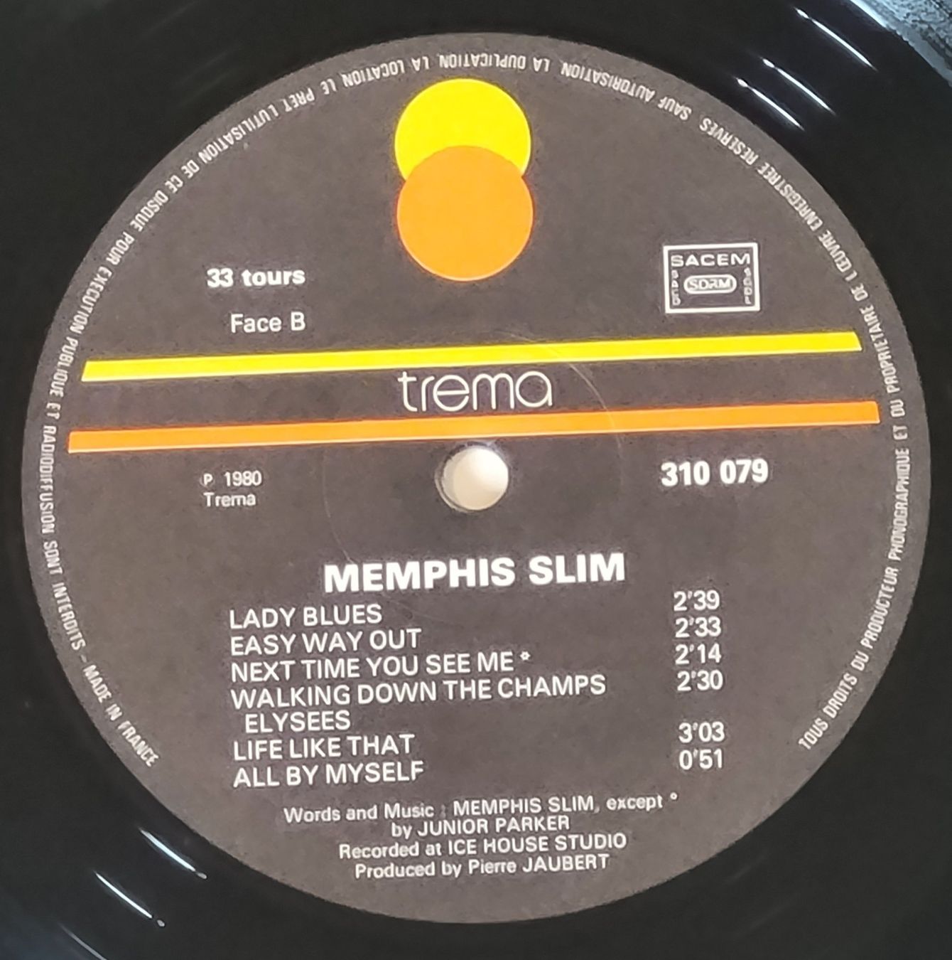 Dischi in vinile: Memphis Slim – Usato da Zürich venduto da Avd 7
