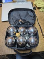 Boule / Boccia Set 6 Kugeln mit Zielball und Etui (D)