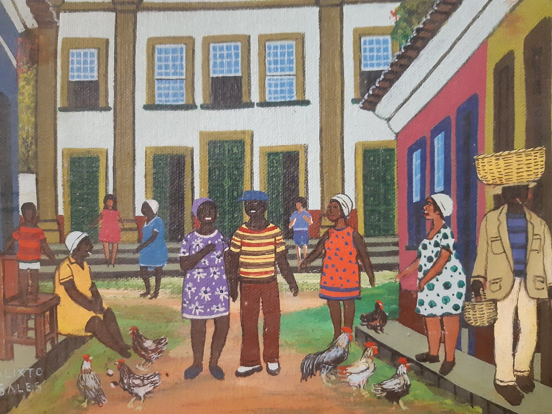 Dipinti: Small painting by Calixto Sales – Usato da Verscio venduto da giamma1985 3