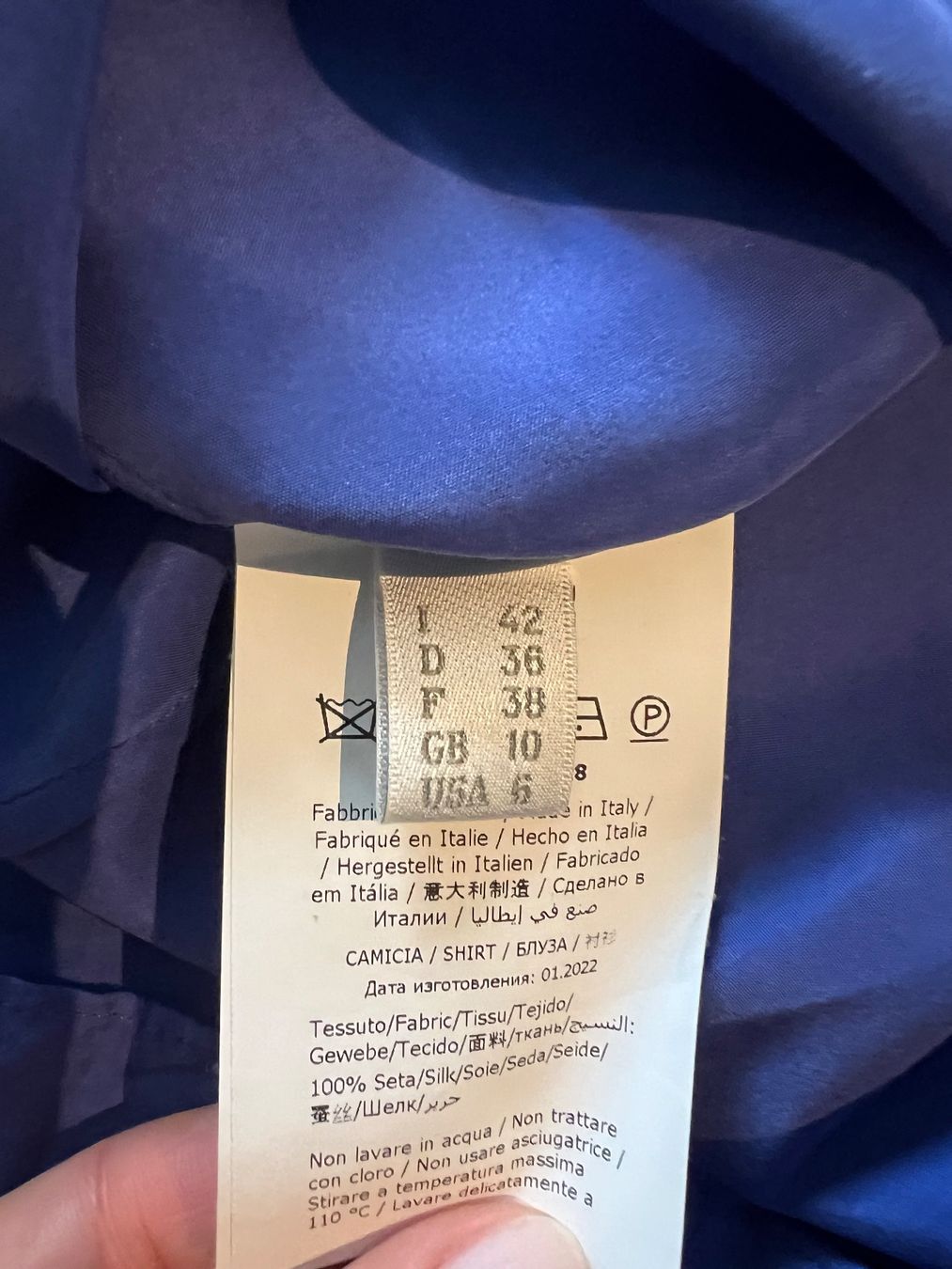 Camicette: ALBERTA FERRETTI Bluse – Usato da Zürich venduto da sil_wx77 8