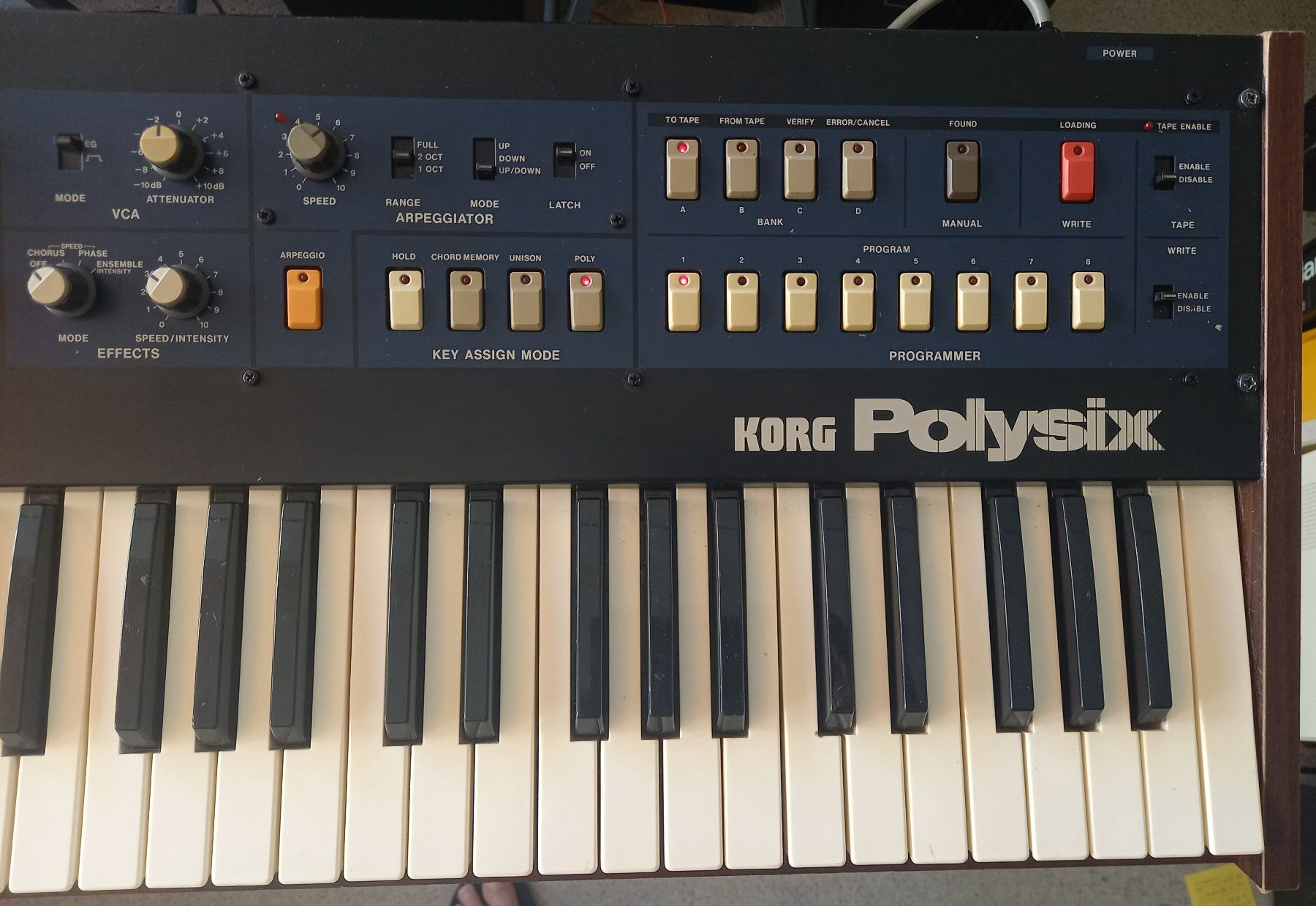 Korg Instruments de musique: Korg Polysix Synthesizer – D'occasion à Luzern par garlicia 3