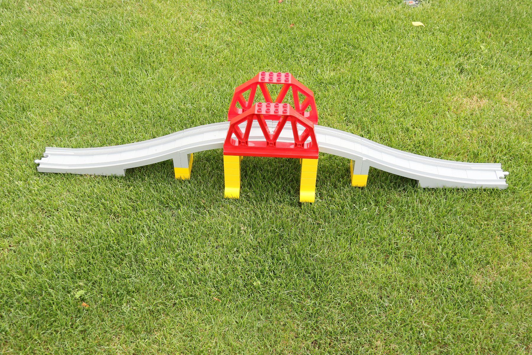 Lego Kit di costruzioni: Lego Duplo Brücke zu Eisenbahn – Usato da Hettlingen venduto da Scholi99