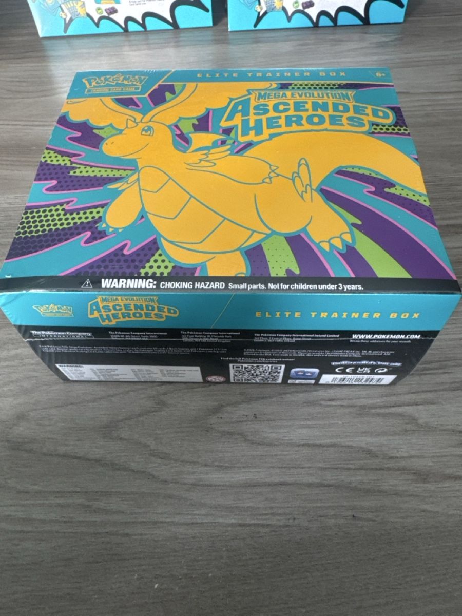 Pokémon Carte collezionabili: ASCENDED HEROES ETB ENG – Nuovo e nell'imballaggio originale da Riazzino venduto da bar_f9fn 4