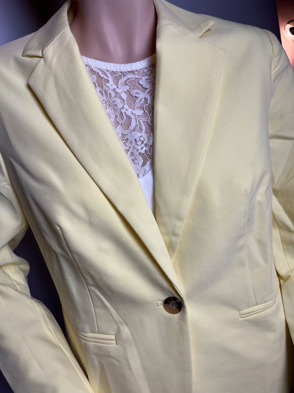 Giacche: Blazer, Lascana, Grösse 40, Farbe Hellgelb – Nuovo e nell'imballaggio originale da Rudolfstetten venduto da gst_g7xl 3