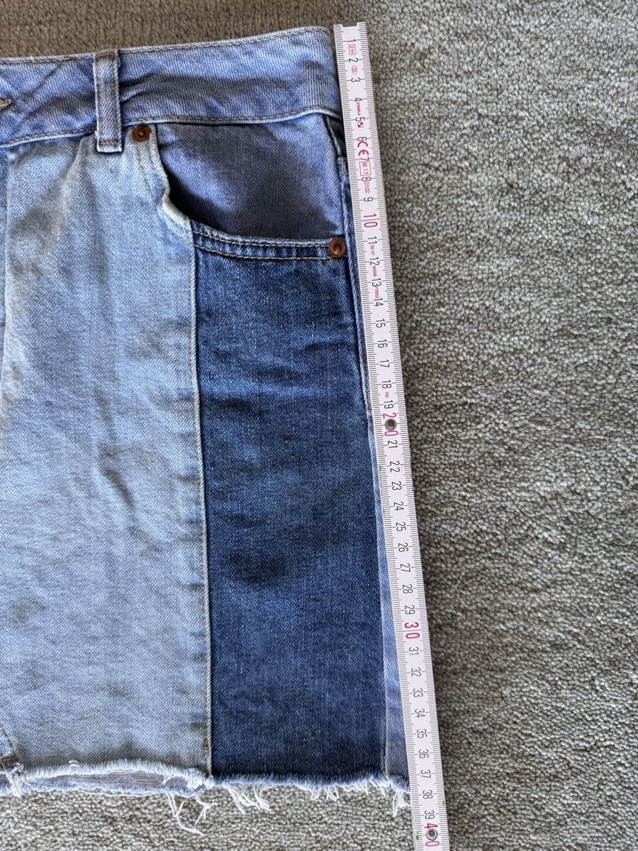 Topshop Gonne: Patchwork Jeansjupe von Topshop Moto Grösse 40 – Usato da Zürich venduto da bergi777 5