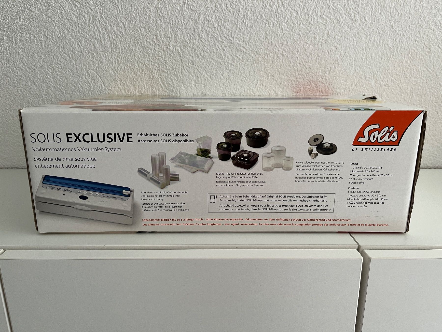 Solis Appareils de cuisine: Vakuumiergerät – Neuf avec emballage d'origine à Ernetschwil par Thies.Ray 2