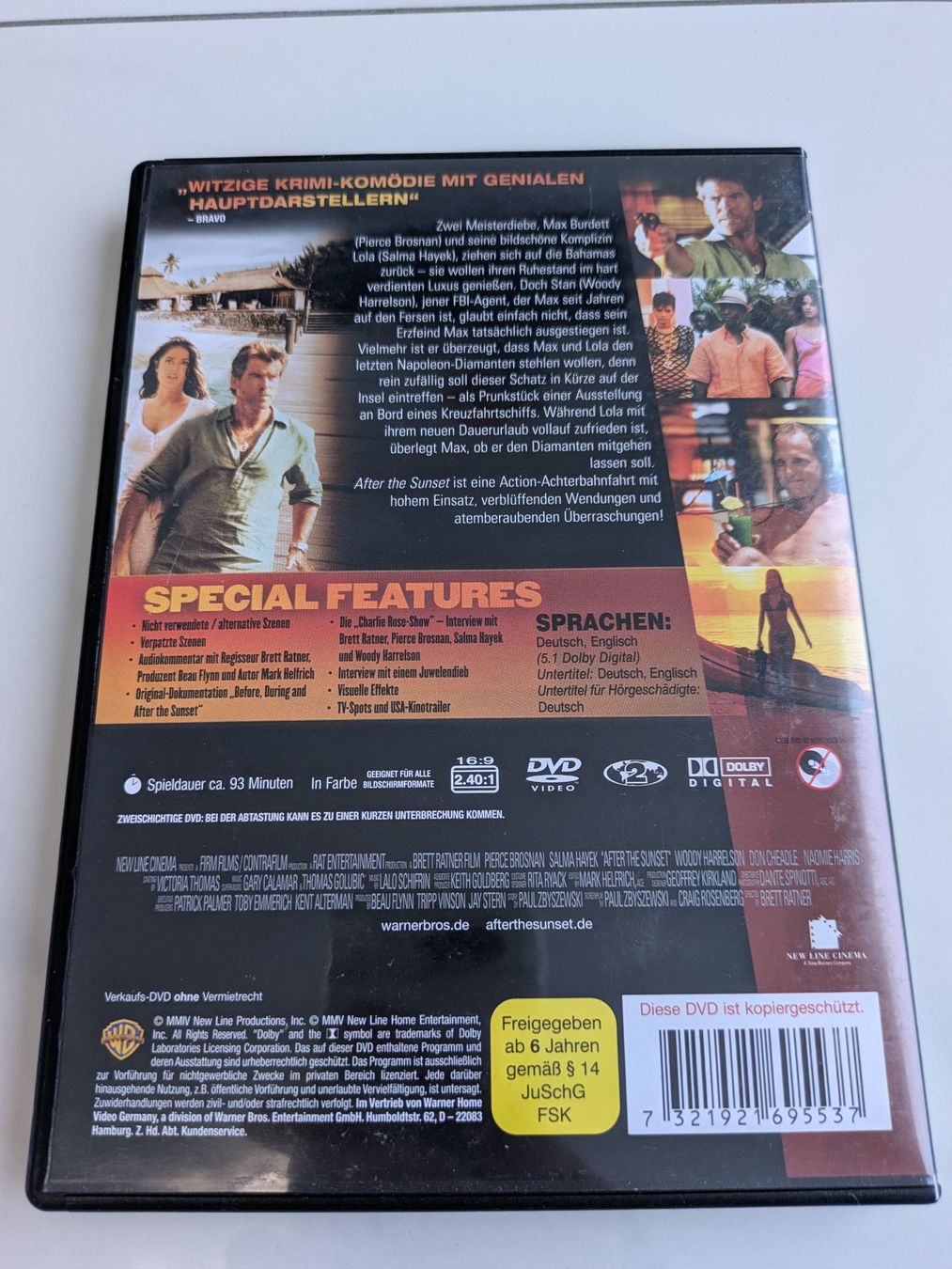 Tutti i DVDs: DVD / After the Sunset – Usato da Uznach venduto da binmaley 1