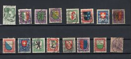 Lots Timbres  Suisse , Pro Juventus , voir Photos