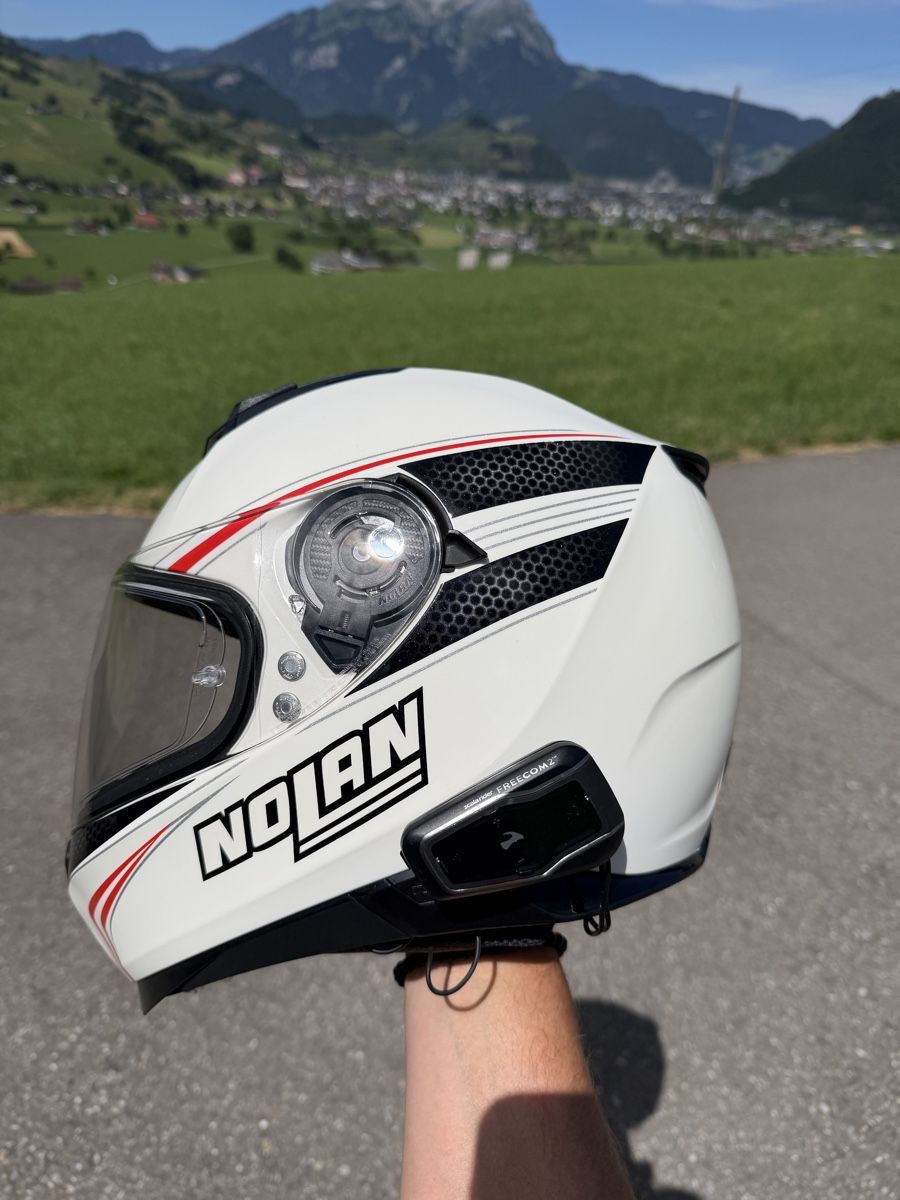Helme & Visiere: NOLAN Helm XS mit Scalarider Freecom 2 – Gebraucht aus Stans von lion85 5