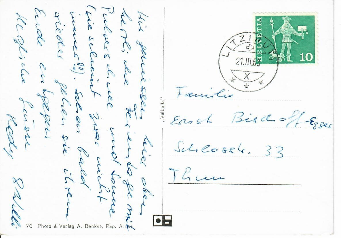 Cartes postales: Arosa – D'occasion à Hochdorf par Ziegel-16 1