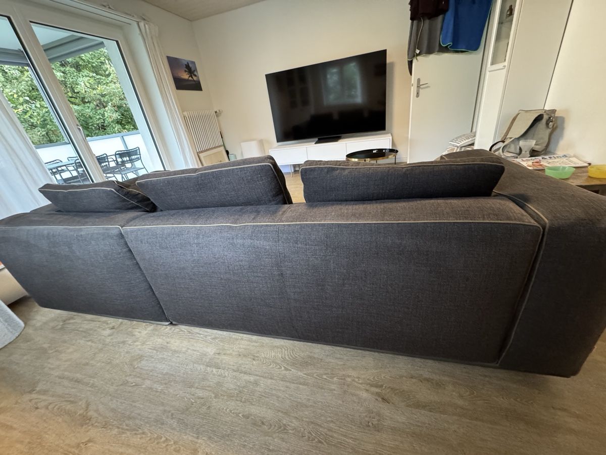 Sofas: Flexform Design-Ecksofa mit Recamiere, dunkelgrau – Gebraucht aus Rheinfelden von David_Pro 2