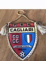Seltener einzigartiger Wimpel Cagliari Campione 1969-70
