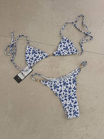 NEW - Bikini Perlendetail XS