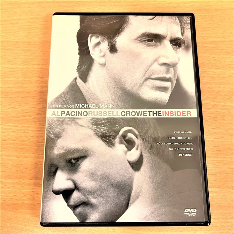 DVD - The Insider - Al Pacino - Russell Crowe | Kaufen auf Ricardo