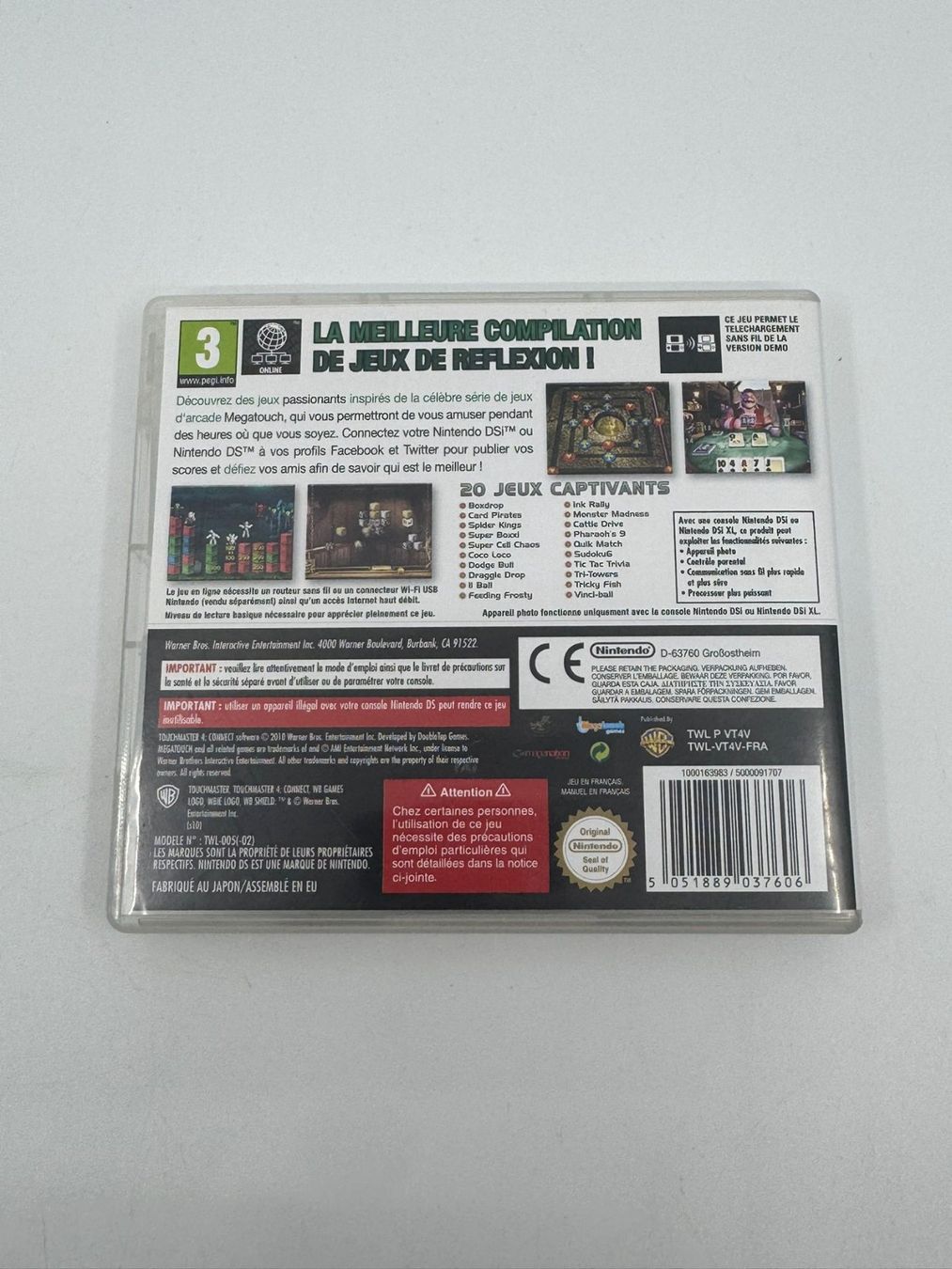 Giochi: Touch Master 4 Connect (Nintendo DS) – Usato da Herisau venduto da Seyashop1 2