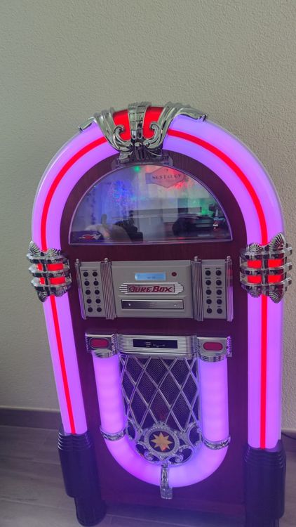 Musik-System Jukebox - Retro-Design | Kaufen auf Ricardo