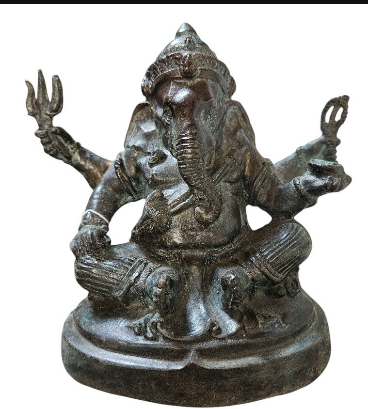 Sculture & Statue: Ganesh ancien en bronze – Usato da Vernier venduto da 19pigments
