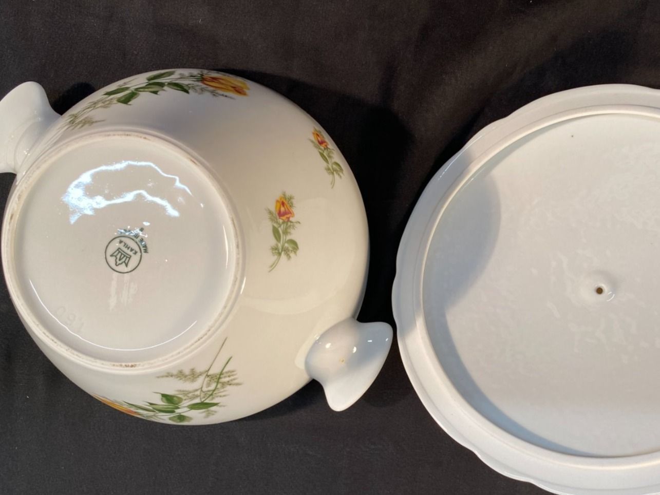 Pentole: Topf Porzellan mit Blumenmuster – Usato da Dürnten venduto da RaschaKatz 2
