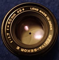 Mamiya 50mm 1:1.7 Objektiv