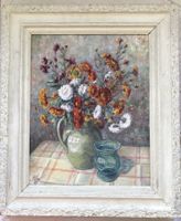 Paul Gloor (1905-1990) - Öl auf Leinwand - Blumenstillleben