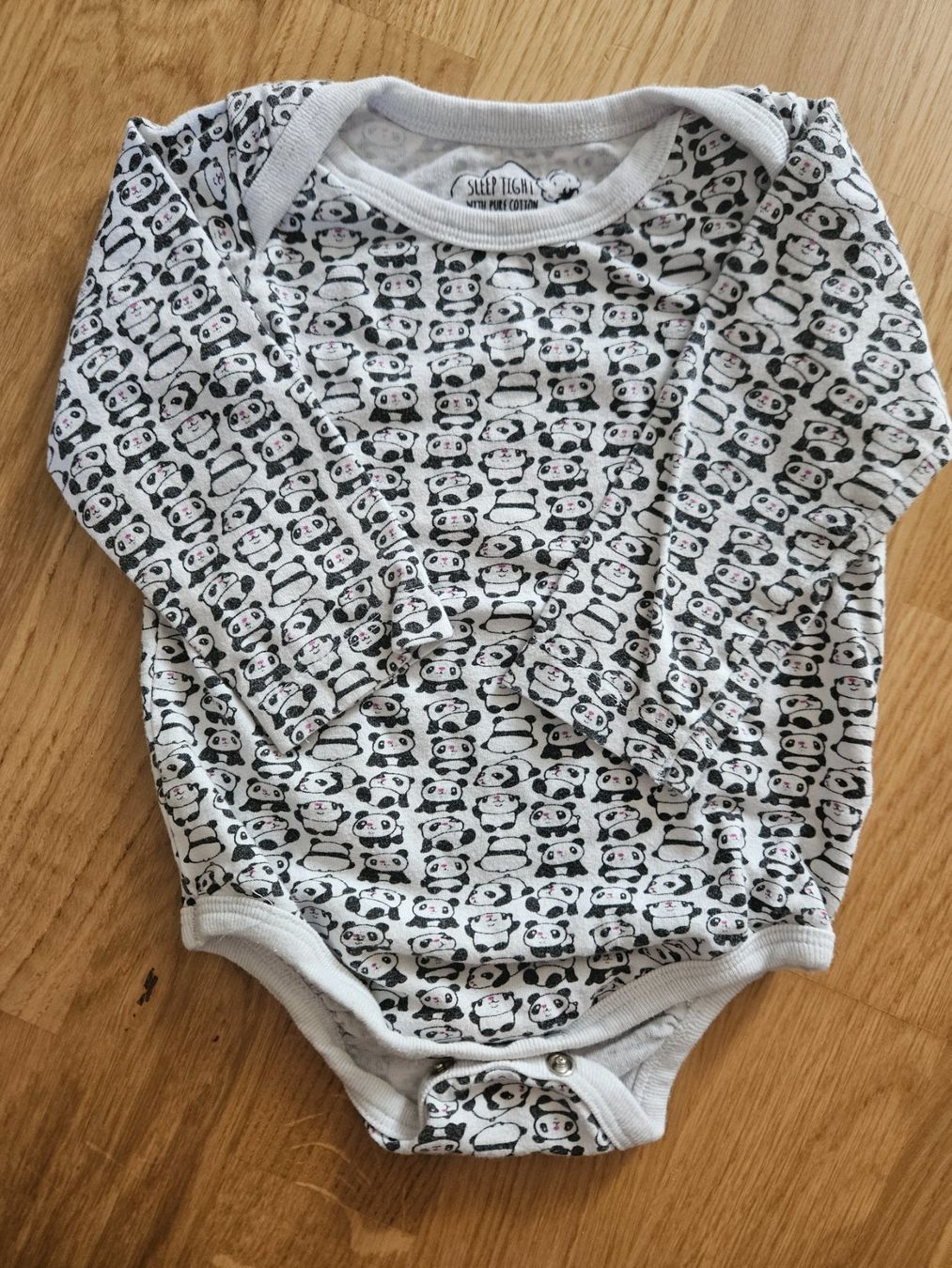 Biancheria intima: Langarmbody mit Panda Motiv, Gr. 74/80 – Usato da Bern venduto da Oloui