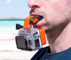 Mundstütze Tauchen für GoPro Osmo Action Kamera - Fixation