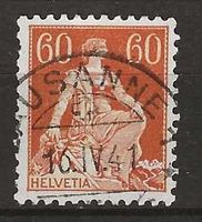 Ch140y - Helvetia avec épée 140y obl. Lausanne