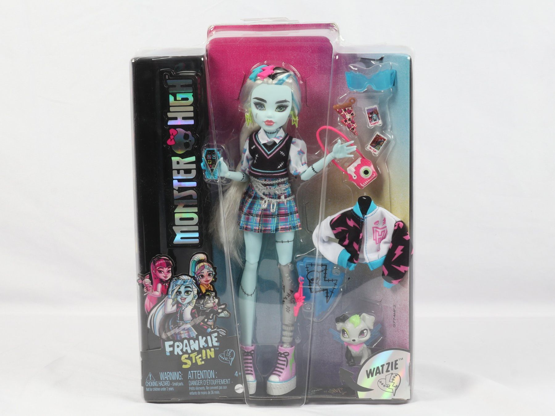 Bambole: MATTEL MONSTER HIGH Frankie Stein – Nuovo e nell'imballaggio originale da Steinen venduto da Restwert_Steinen
