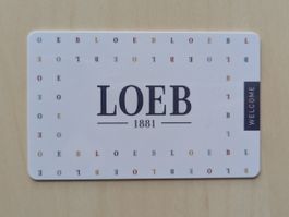 LOEB Geschenkkarte Gutschein - CHF 145
