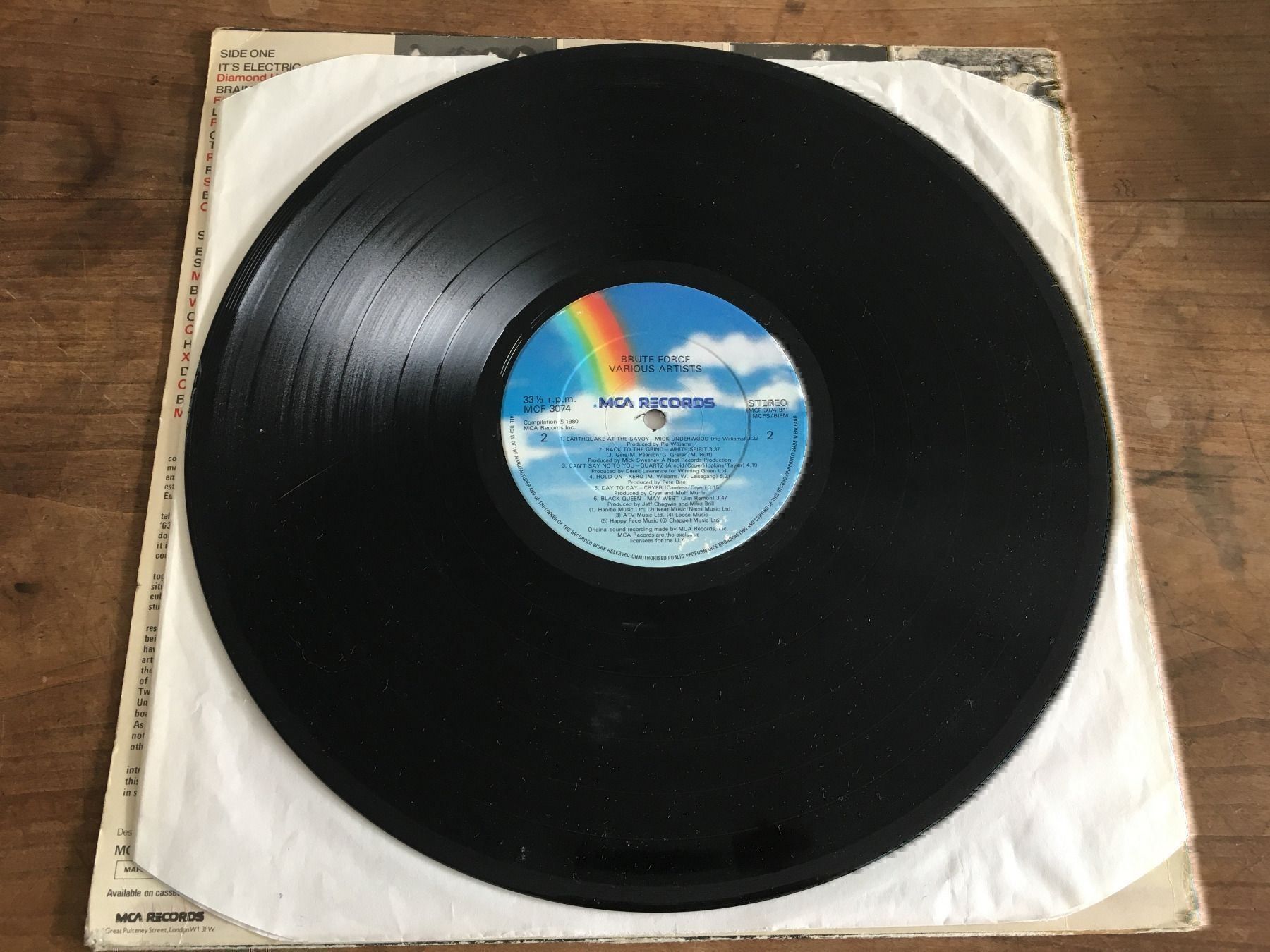 Dischi in vinile: Brute Force NWOBHM Heavy Metal LP Vinyl – Usato da Willerzell venduto da Stoeff8l 3