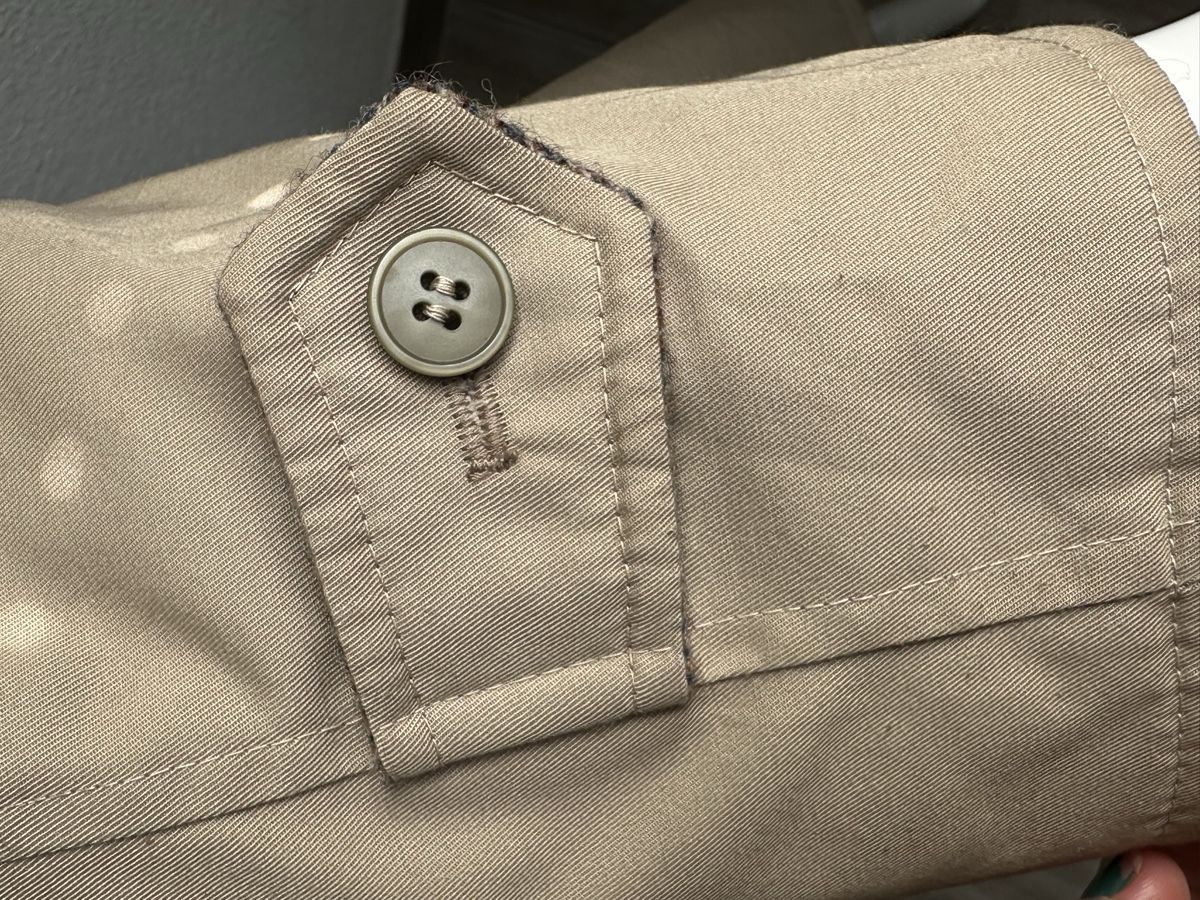 Cappotti: Reversible wool trench beige braun – Usato da Vevey venduto da ledidream 7