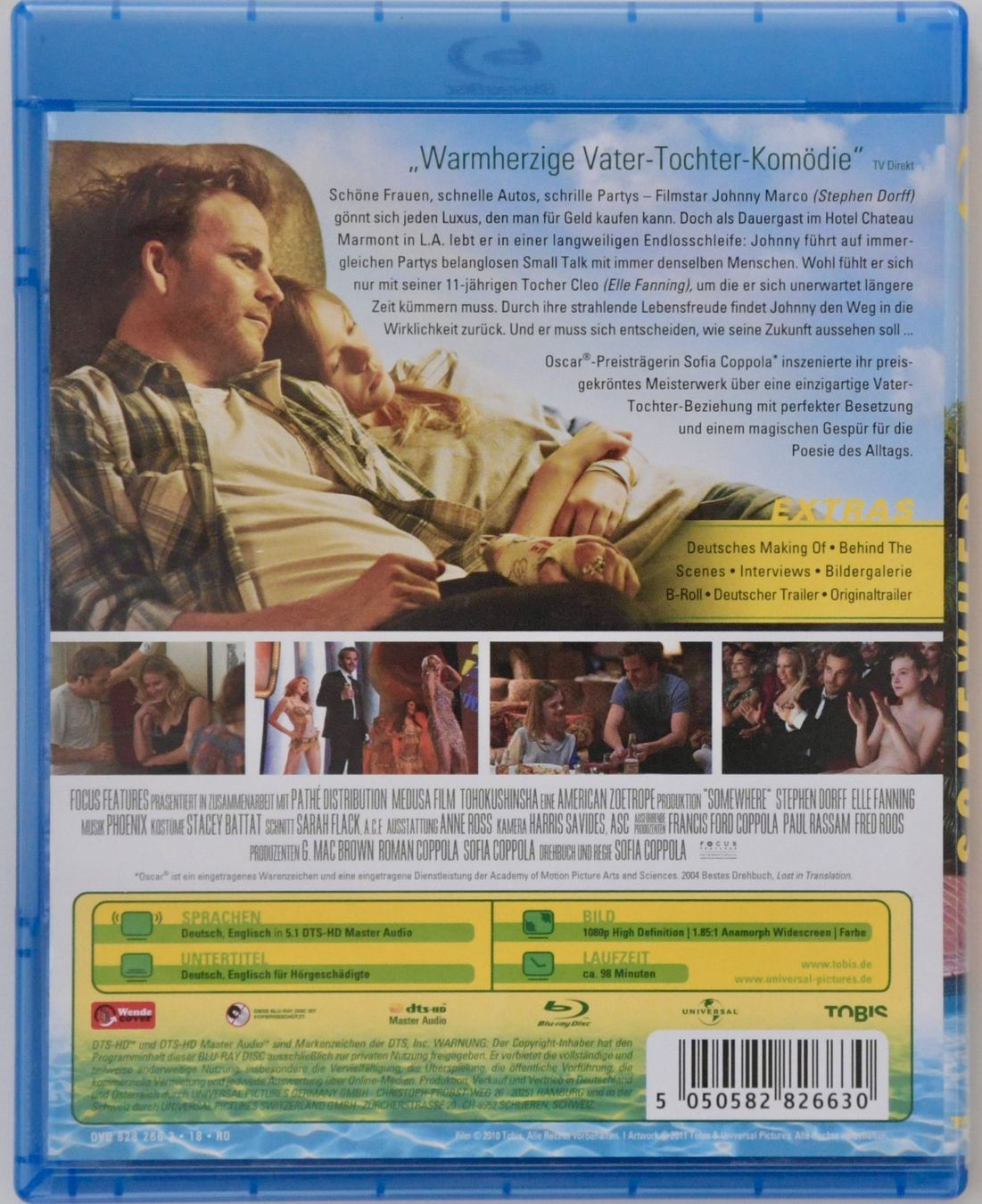 Tutti i DVDs: SOMEWHERE von Sofia Coppola – Usato da Remetschwil venduto da tgd_gbp8 1