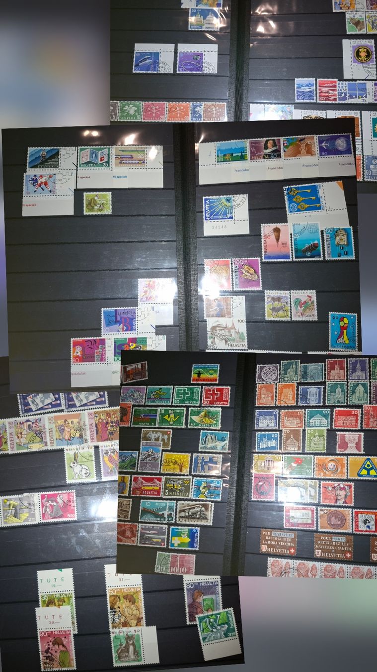 Tous les timbres: Album Werbemarken Schweiz div. – D'occasion à Balgach par SIMEON27 1