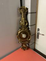 Antike Barometer, Thermometer, Hygrometer, Goldfarben. 50
