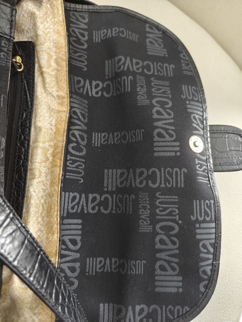 Roberto Cavalli Taschen für Damen: Just Cavalli Handtasche – Neu (gemäss Beschreibung) aus Zuckenriet von bm2_88l9 4